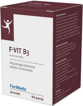 F - vit B3 vitamine B3 niacine 50mg 60 portions 48g FORMEDS